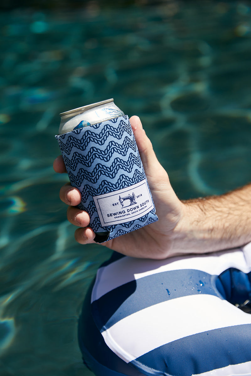 Navy blue koozies cheap