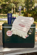 SDS Collegiate Embroidered Picnic Blanket with Tassels
