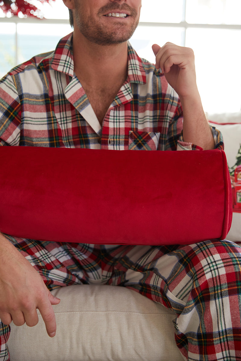 Velvet Collection: Scarlet Bolster Pillow – Sewing Down South