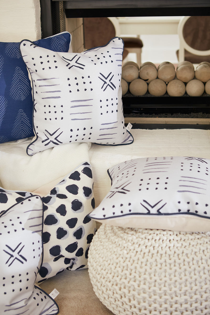 Modern Collection Mudcloth Pillow Sewing Down South