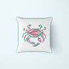 Outdoor Coral King Crab Pillow