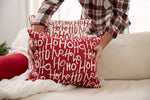 Ho Ho Ho Lumbar Pillow