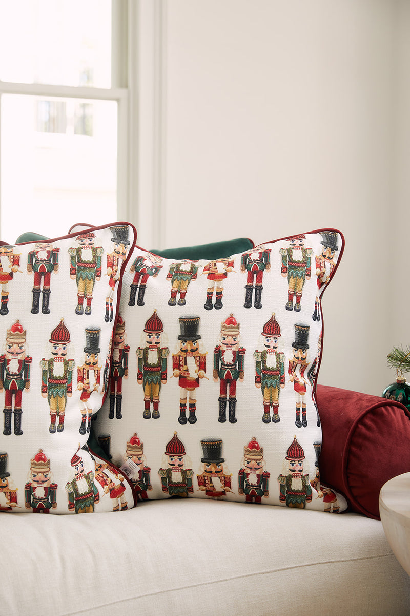 Nutcracker Line Up Pillow