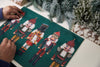 Reversible Nutcracker Placemat, Set of 4