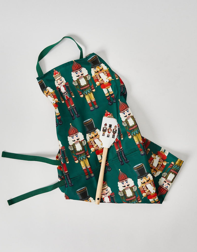 Nutcracker Apron + Spatula Bundle