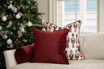 The Velvet Collection: Wine Pillow