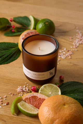 Americana Collection candle on display.