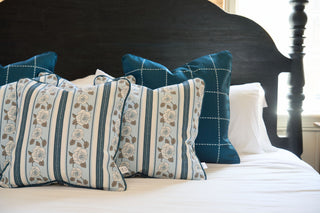 Americana Collection pillows on display.