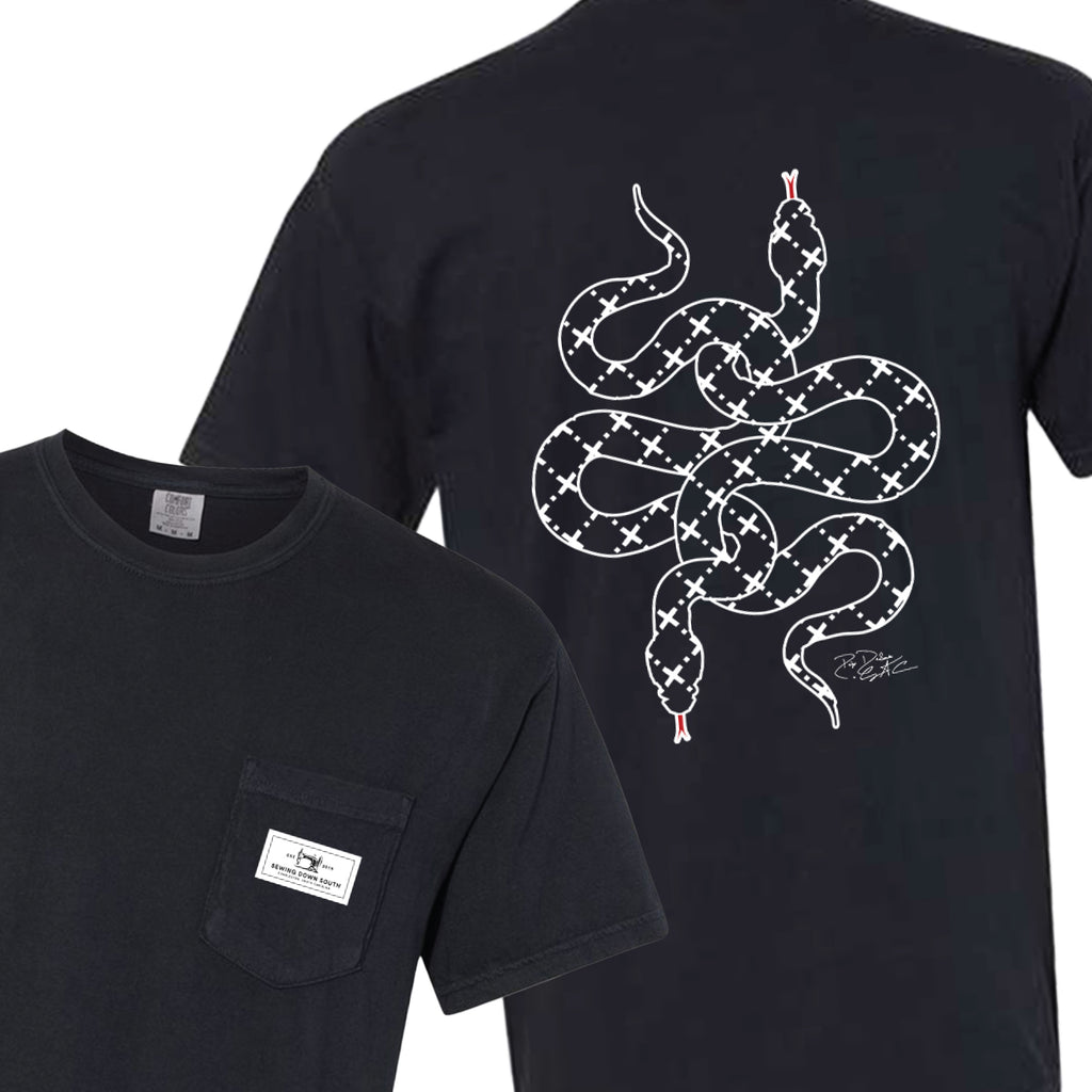 The Paige Collection: Snakes Short Sleeve Tee