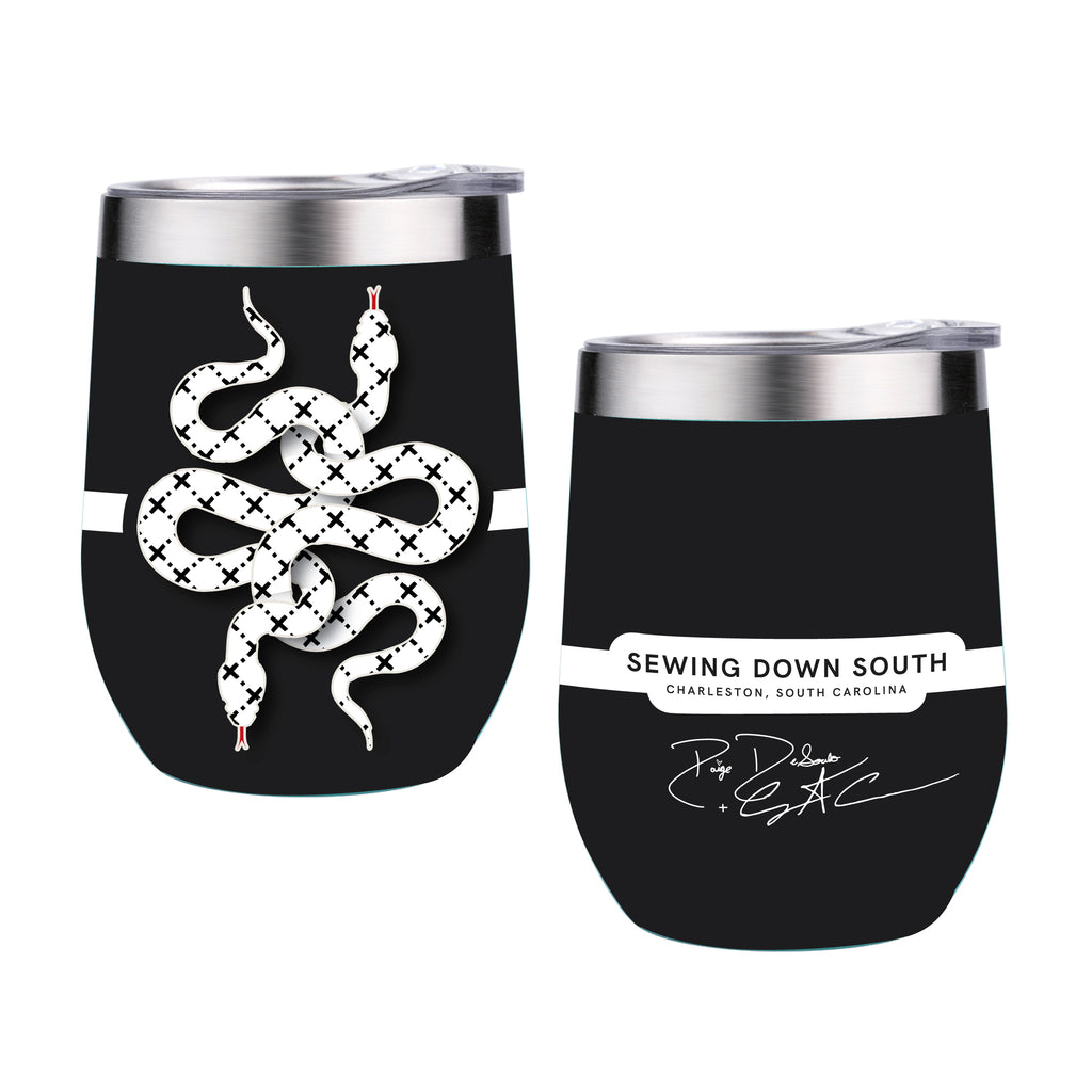 The Paige Collection: Snakes Wine Tumbler