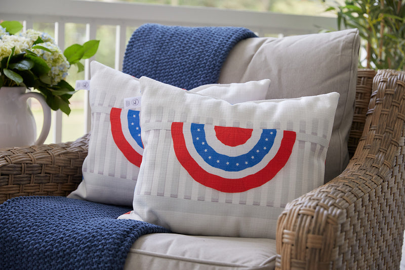 *SEW NEW* Americana Banner Lumbar Pillow