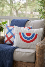 Americana Banner Lumbar Pillow