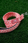 Pink Geometric 6 Foot Dog Leash