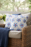 Americana Pinwheels Pillow