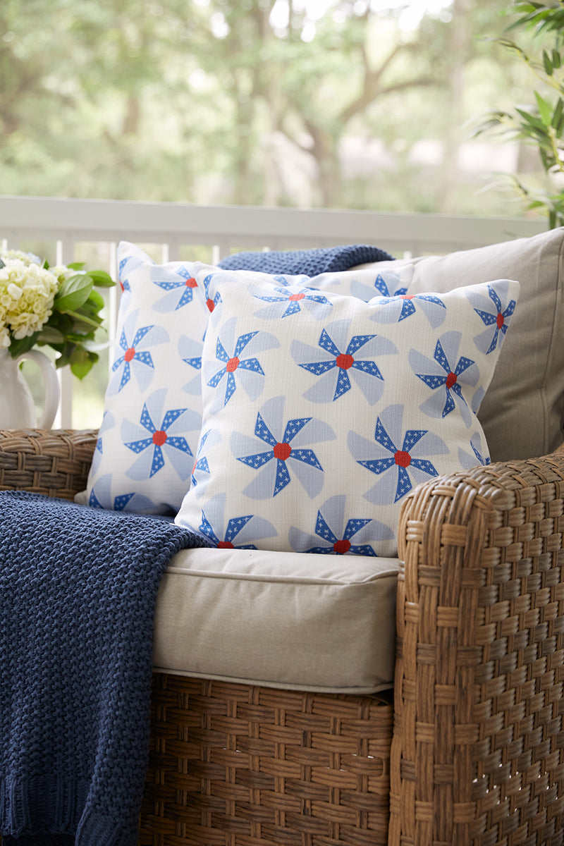 *SEW NEW* Americana Pinwheels Pillow