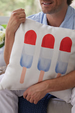*SEW NEW* Americana Popsicles Pillow
