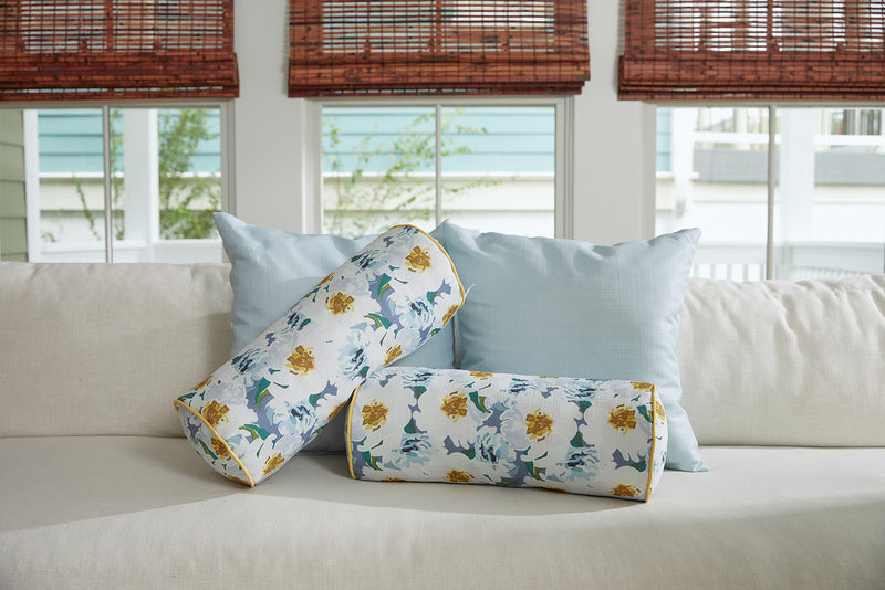 Bee & Florals Collection: Blossoming Peonies Pre-filled Bolster