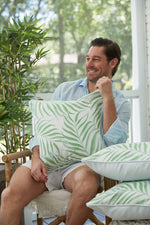 Coastal Leaves Pillow