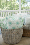 Coastal Leaves Pillow