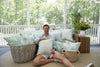 Stacked Leaves Pillow