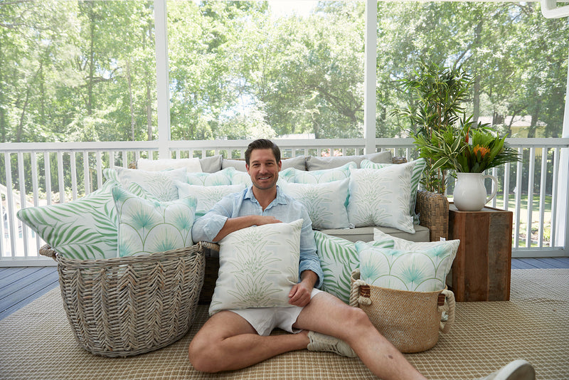 Stacked Leaves Pillow