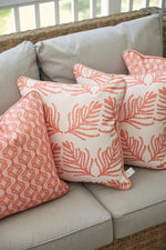 Pink Ferns Pillow