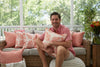 Pink Ferns Pillow