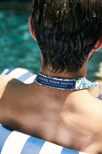 Crab Craze, Shades of Blue Sunglass Strap