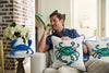 The King Crab Pillow with Navy