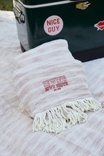 SDS Collegiate Embroidered Picnic Blanket with Tassels