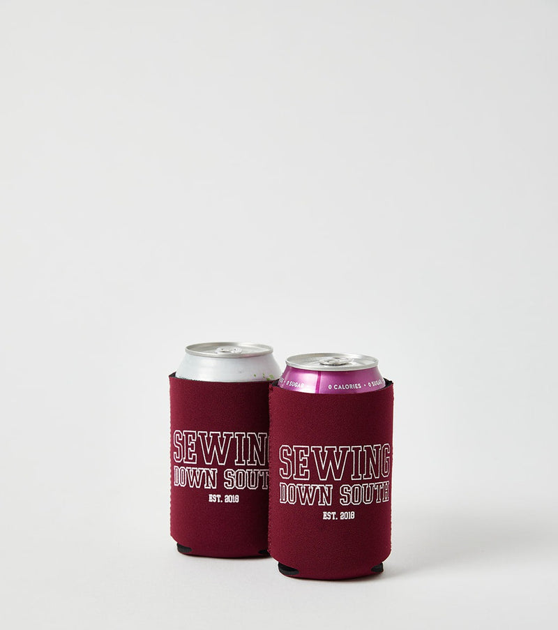 SDS Maroon Collegiate Koozie, 4 Pack (Standard or Skinny)