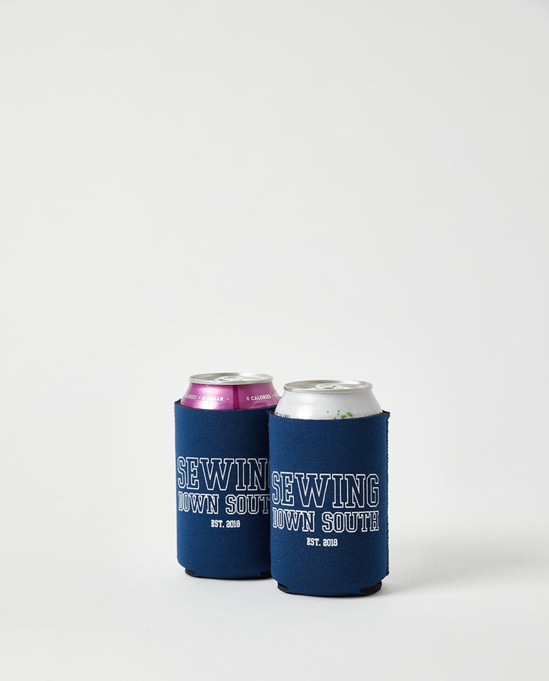 SDS Navy Collegiate Koozie, 4 Pack (Standard or Skinny)