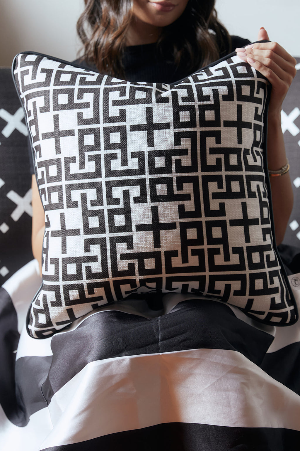 The Paige Collection: P+C Squared Pillow