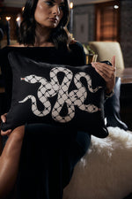 The Paige Collection: Snakes Lumbar Pillow