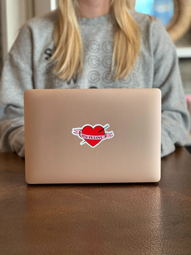 Sew In Love Sticker