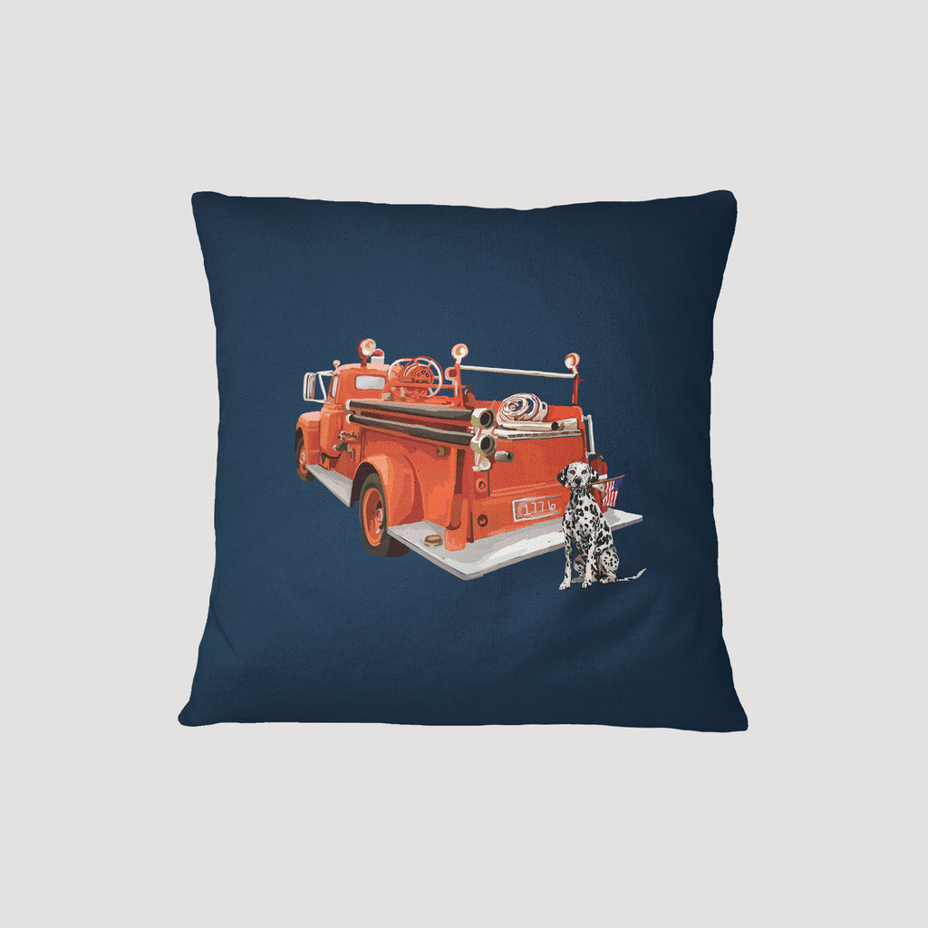 Fire Truck in Navy – Sewing Down South