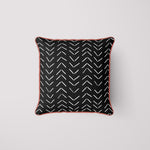 Modern Outdoor: Black Arrows Pillow