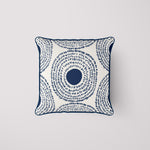 Modern Collection: Navy Medallion Pillow