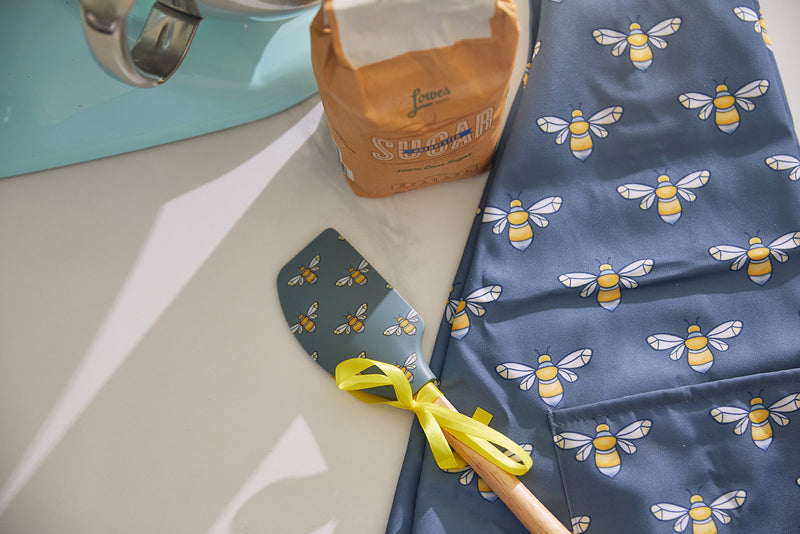 Bee & Florals Collection: Repeating Bee Apron