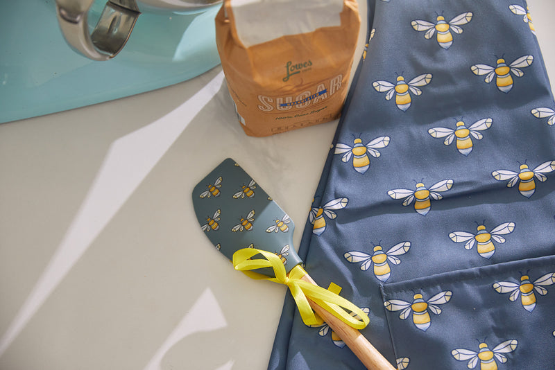 Bee & Florals Collection: Repeating Bee Apron