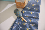 Bee & Florals Collection: Repeating Bee Apron + Spatula Bundle