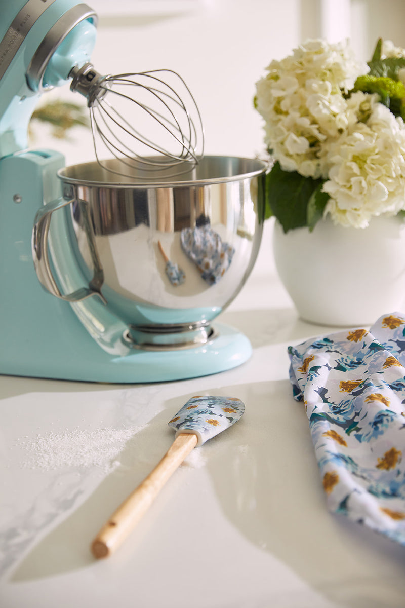 Bee & Florals Collection: Blossoming Peonies Apron + Spatula