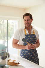 Bee & Florals Collection: Repeating Bee Apron