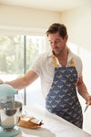 Bee & Florals Collection: Repeating Bee Apron + Spatula Bundle