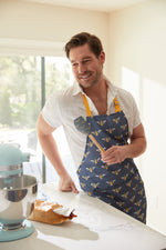 Bee & Florals Collection: Repeating Bee Apron + Spatula Bundle