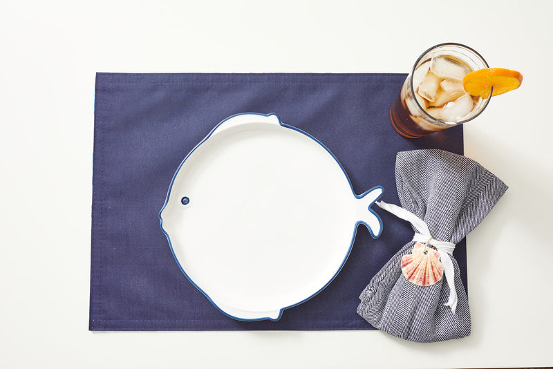 Reversible Crab Craze Placemat, Set of 4
