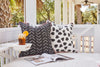 Modern Outdoor: Black Arrows Pillow