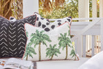 Modern Outdoor: Black Arrows Pillow