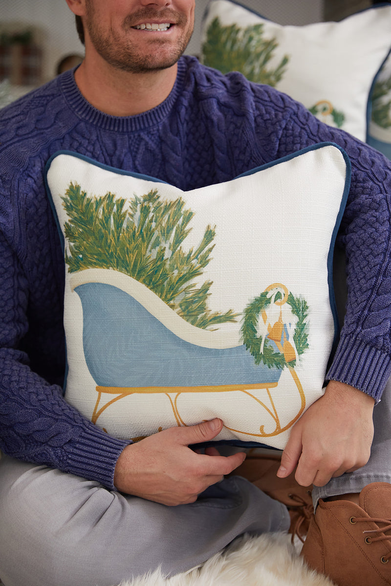 Sleigh Pillow
