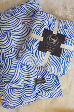 Sew Cozy Book Bundle: Signed Pillow Talk + Bookmark + Wave Blanket